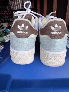 Adidas Originals Court Tourino Bold Shoes White Mint GX1849 Women's NEW